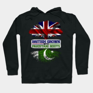 British Grown With Pakistani Roots Cool Gift For Proud British Pakistani Men Women Kids Hoodie